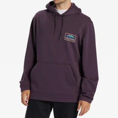 blabng compass pullover purple adventure hoodies for men