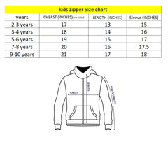 gg embraided kids dark grey zipper jacket for winter