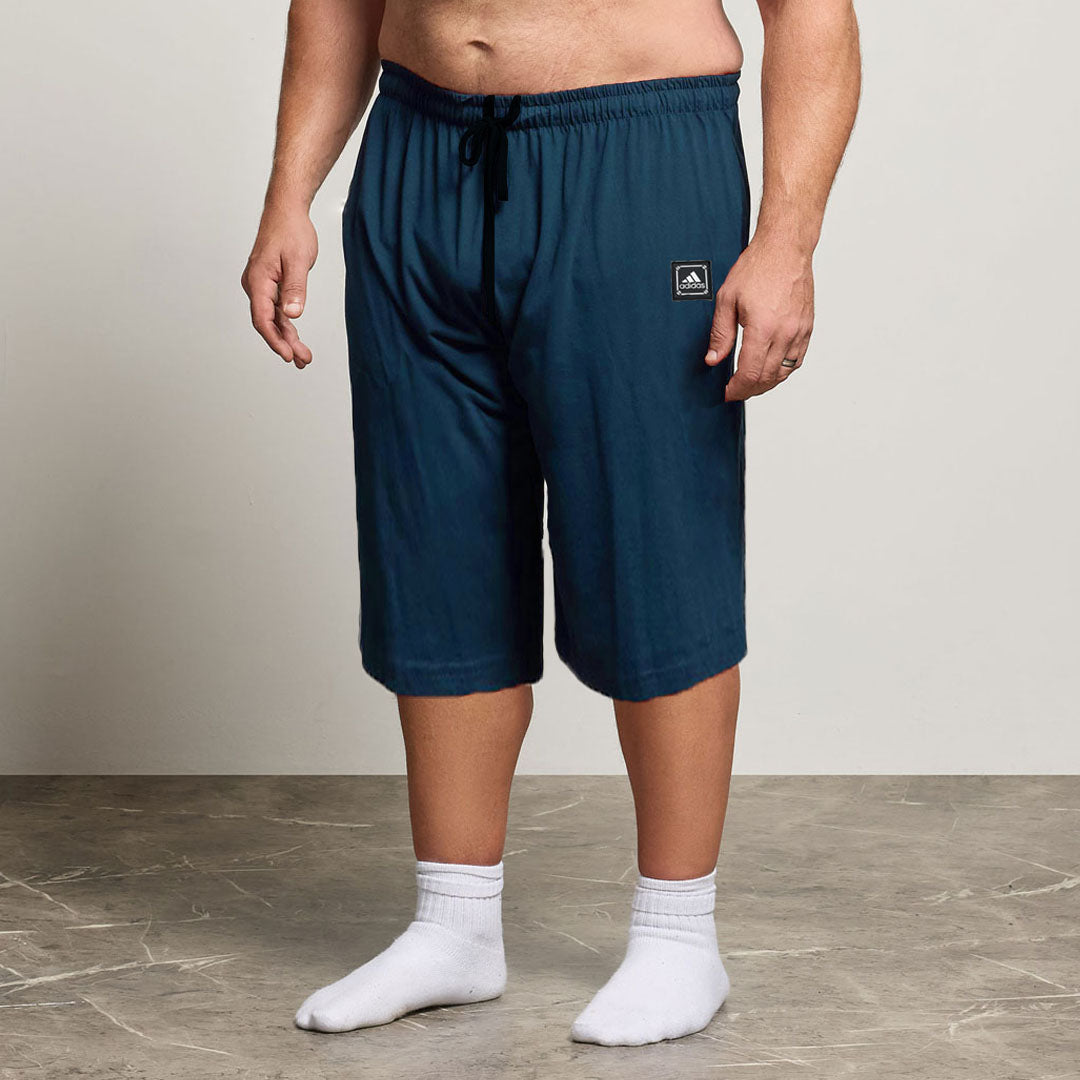 addi plus size men zink jersey 3-Quarter Shorts for summer