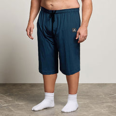 addi plus size men zink jersey 3-Quarter Shorts for summer