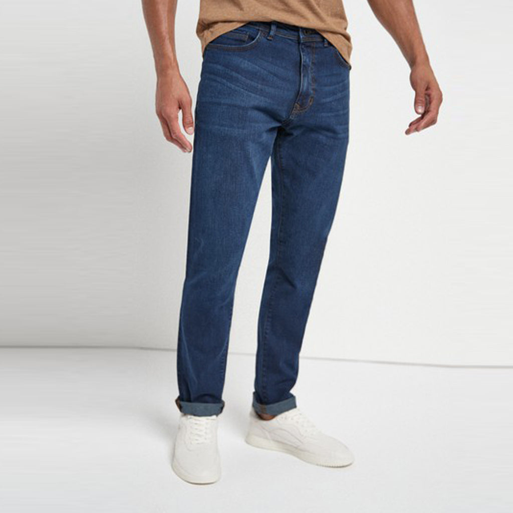 nxt slim fit stretchable royalish blue mens jeans