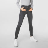 CA skinny fit stretchable dark grey ladies jeans