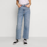 monki high rise extra staight leg stretchable women jeans
