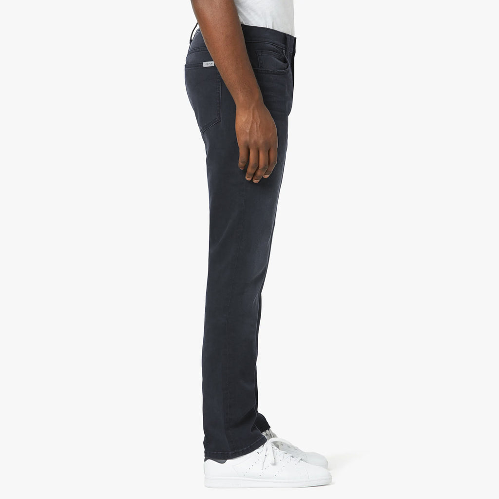 jos straight narrow stretchable dark grey mens jeans
