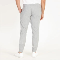 hudsn slim fit light grey sweat jogger pant for men's