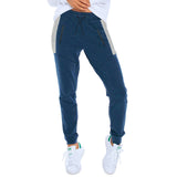 P&B skinny fit greenish blue sweat jogger pant for women