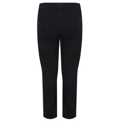 isl-a ruby women black slim straight high rise stretchable jeans