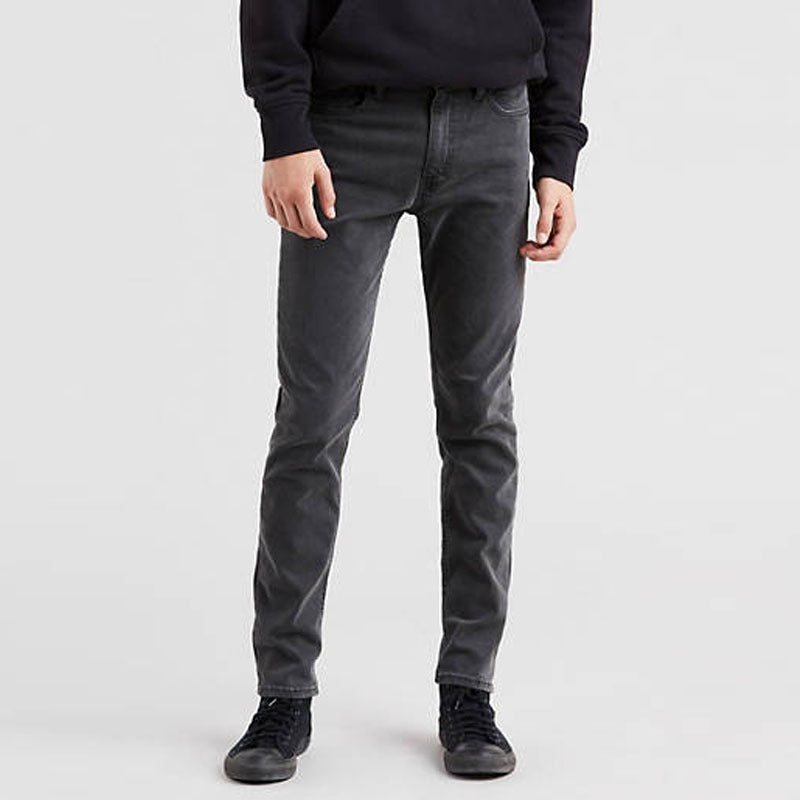 Brand hotric slim fit stretchable dark grey mens jeans