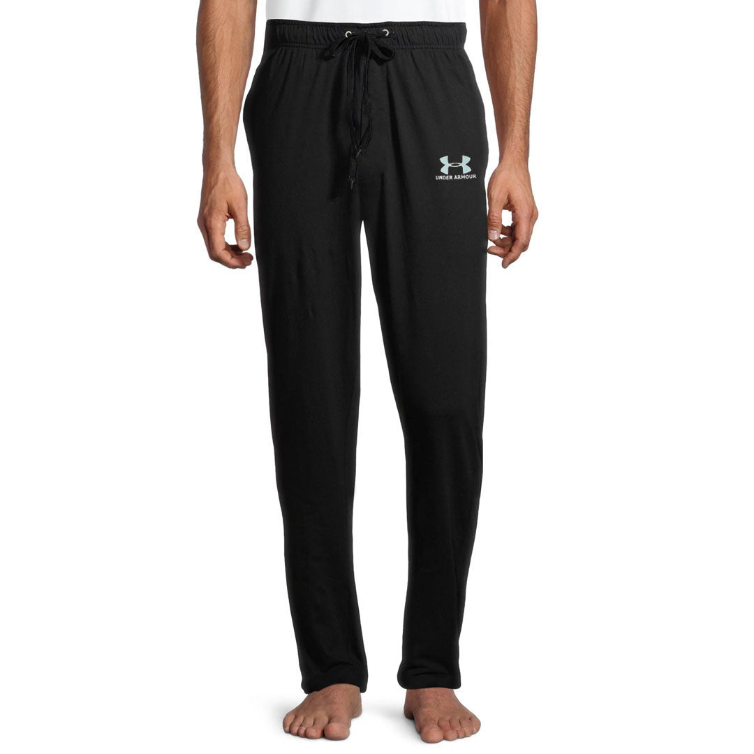 undr armr slim fit plus size black summer trouser for men