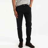 crs regular fit stretchable black mens jeans