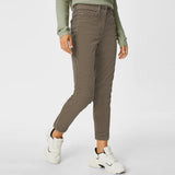 CA corduroy slim fit stretchable brown women jeans