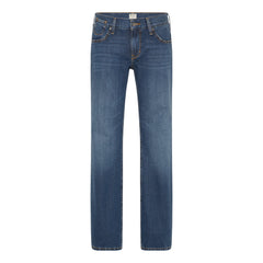 mustng straight leg medium blue relex fit ladies jeans