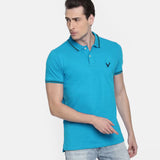 AM embraided ferozi polo for men