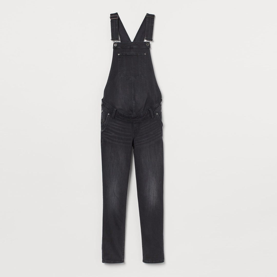 hm slim fit stretchable plus size denim dungaree for women