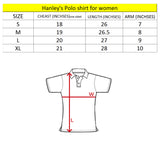 henley polo shirt for women