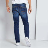Brand K!abi slim fit stretchable roylish blue mens jeans