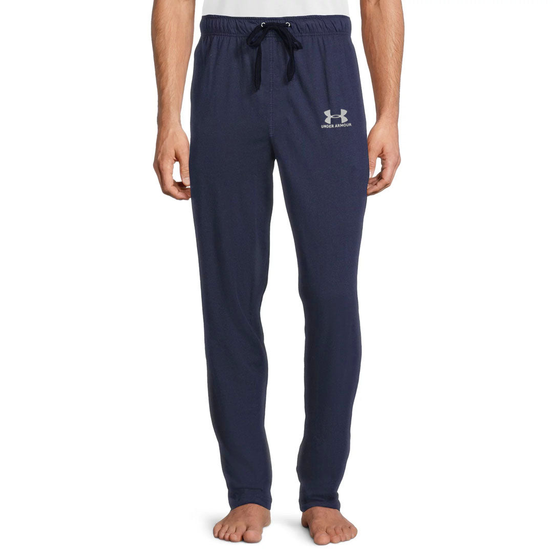 undr armr slim fit plus size navy blue summer trouser for men