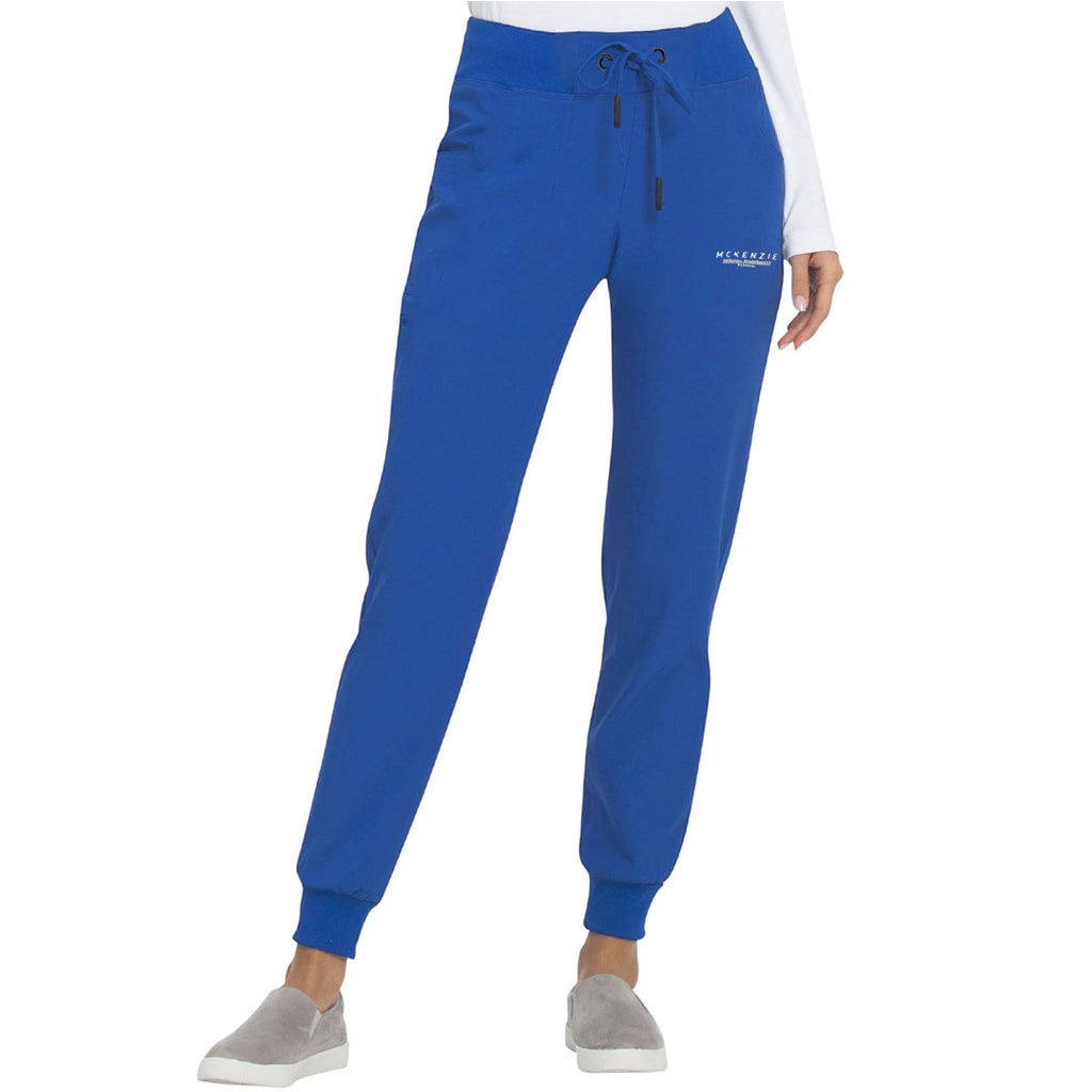 mkz women slim fit royal blue sweat jogger pant for winter