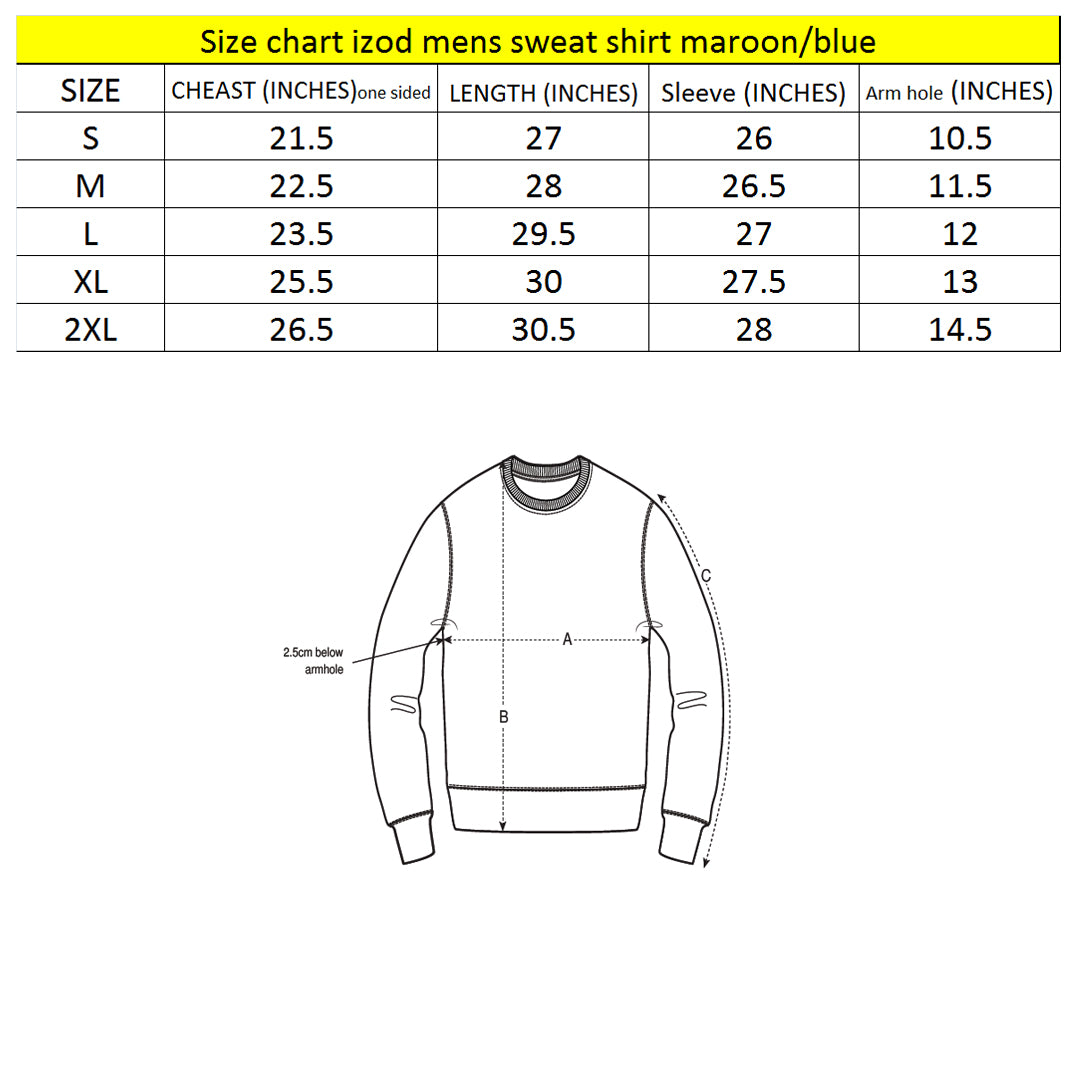 izd grey & Navy Blue long sleeve fleece crewneck men's sweatshirt